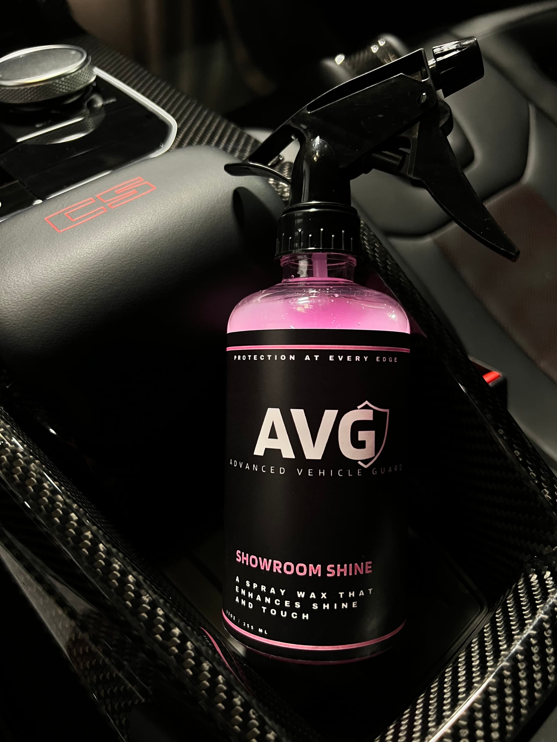 AVG Showroom Shine in use
