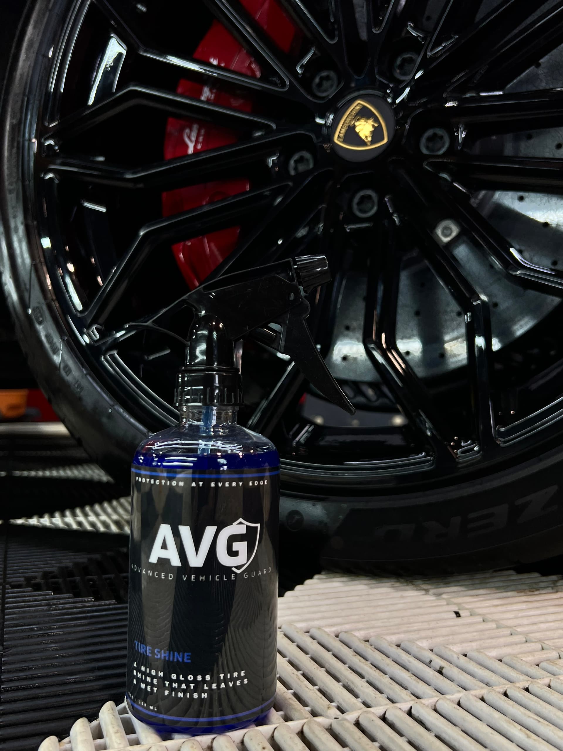 AVG Tire Shine application